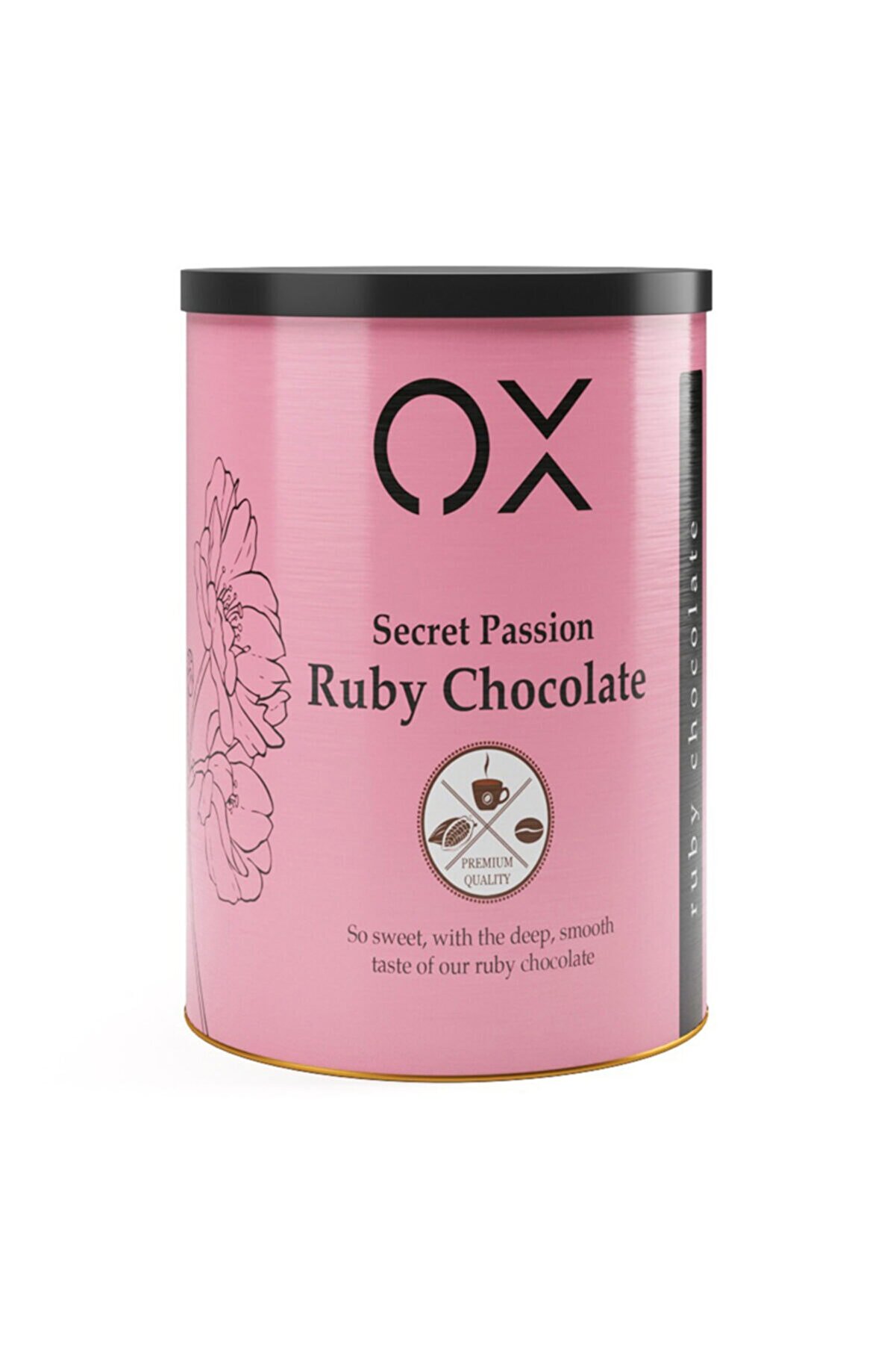 OX Ruby Sıcak Çikolata Teneke Kutu 500 G