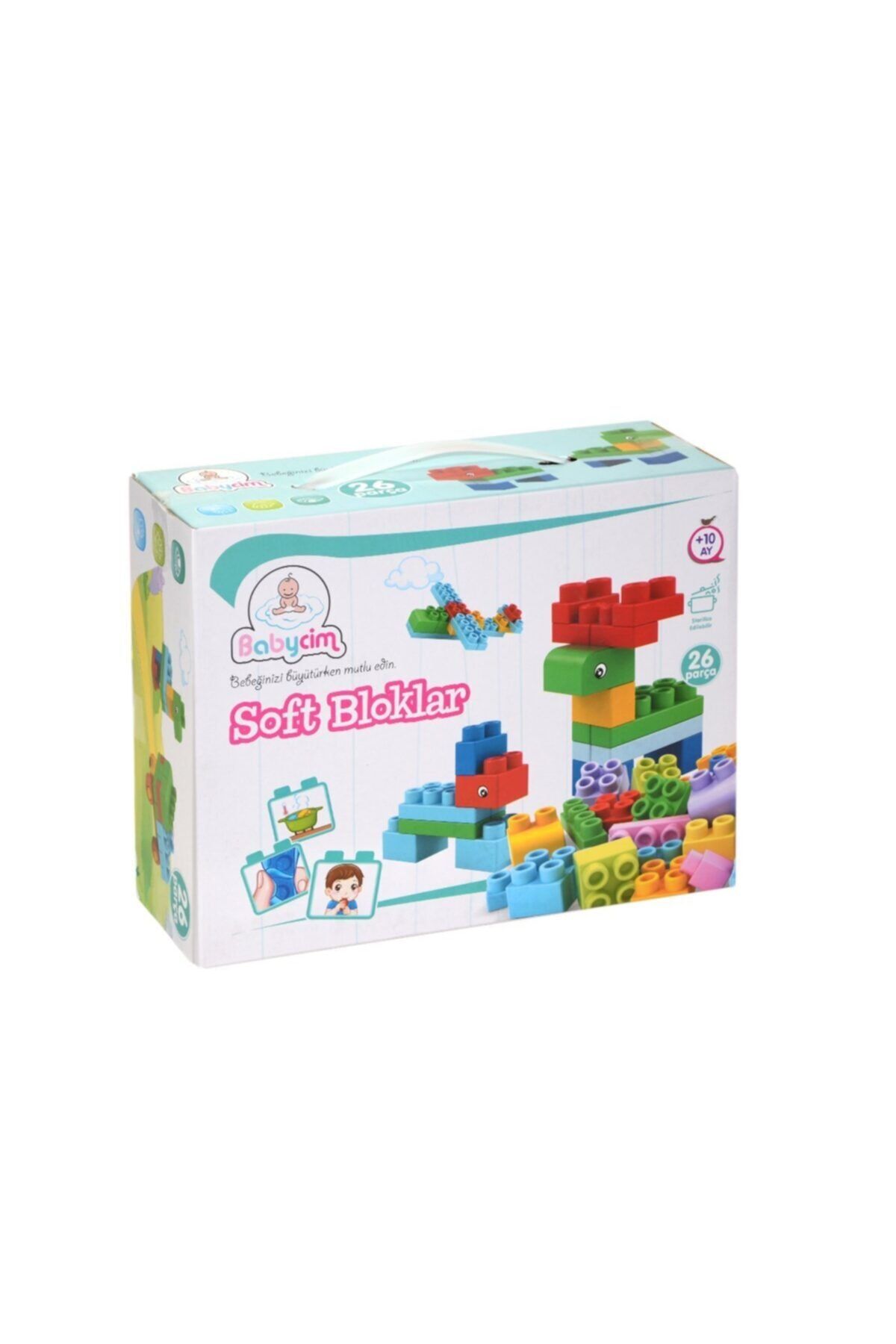 BİRLİK TOYS Babycim Soft Bloklar 26 Parça