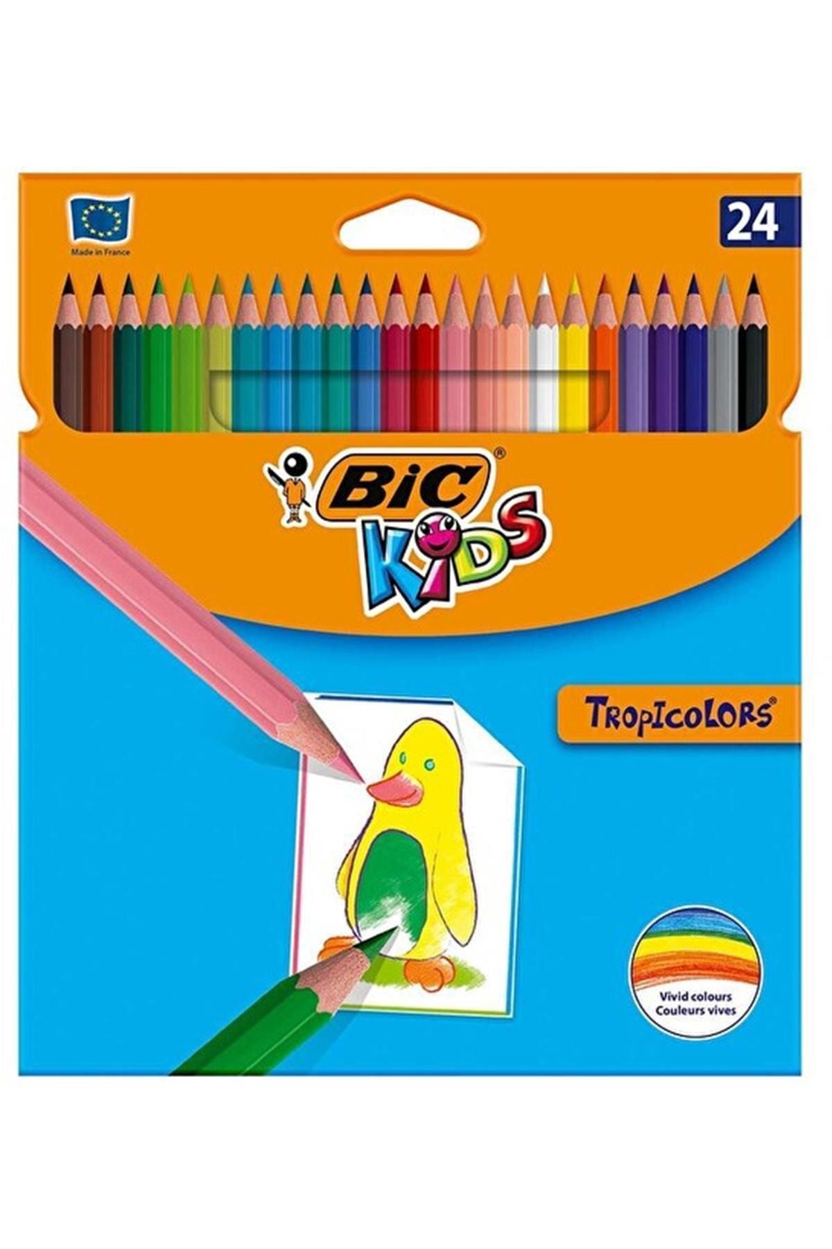 Bic Marka: Bıc Kids Tropicolors Kuru Boya Kalemi Uzun 24 Renk Kategori: Kuru Boya Kalemi