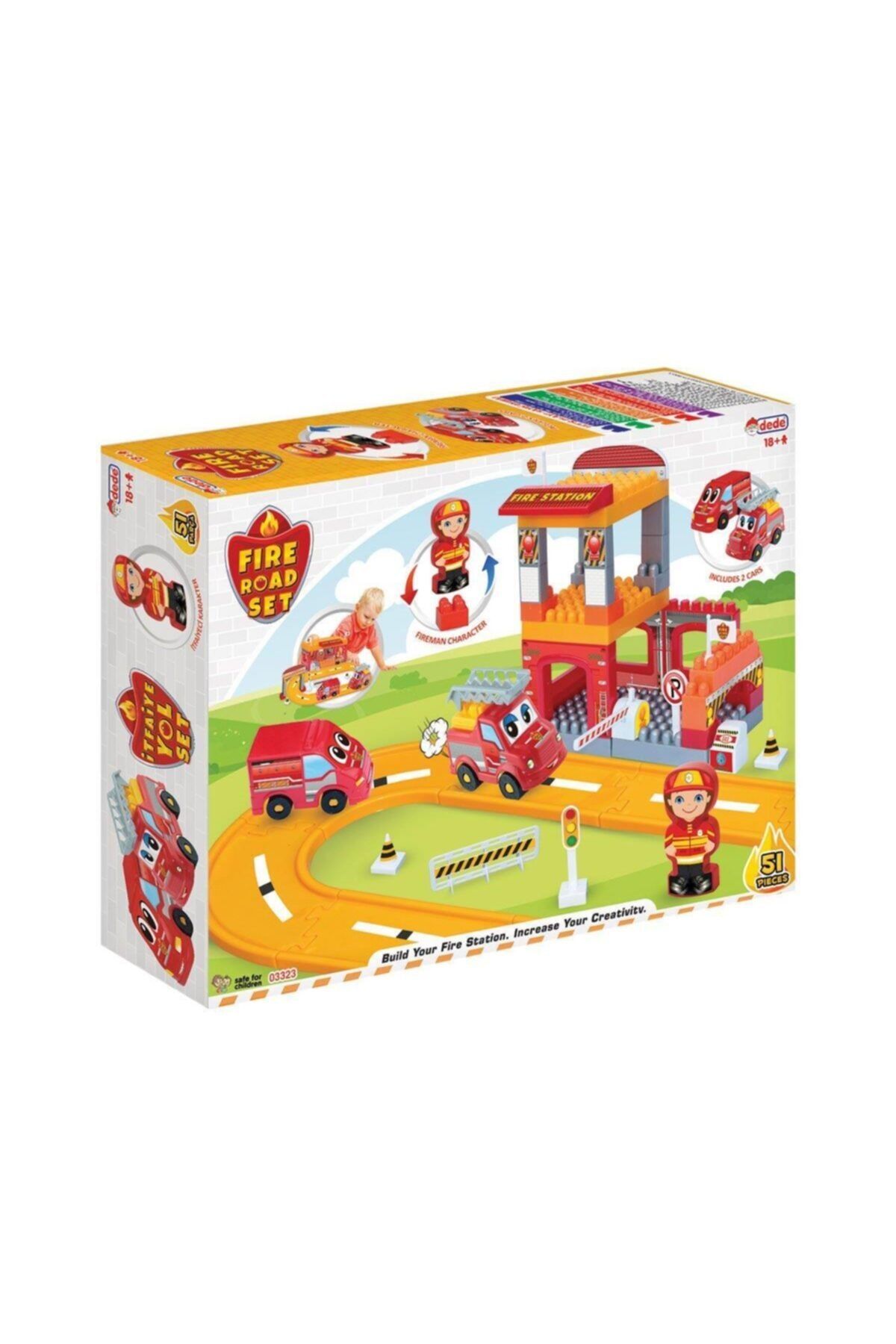 LEGO Marka: Fen Toys 03323 Dede, Itfaiye Yol Seti Kategori: Spor Oyuncakları