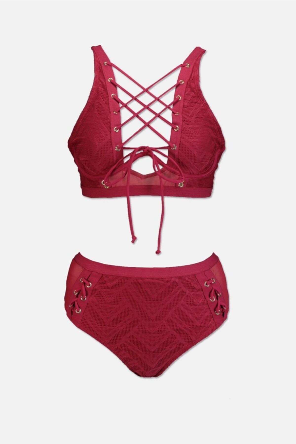 xoxo store Xoxo Bikini Padded Underwired Sangria