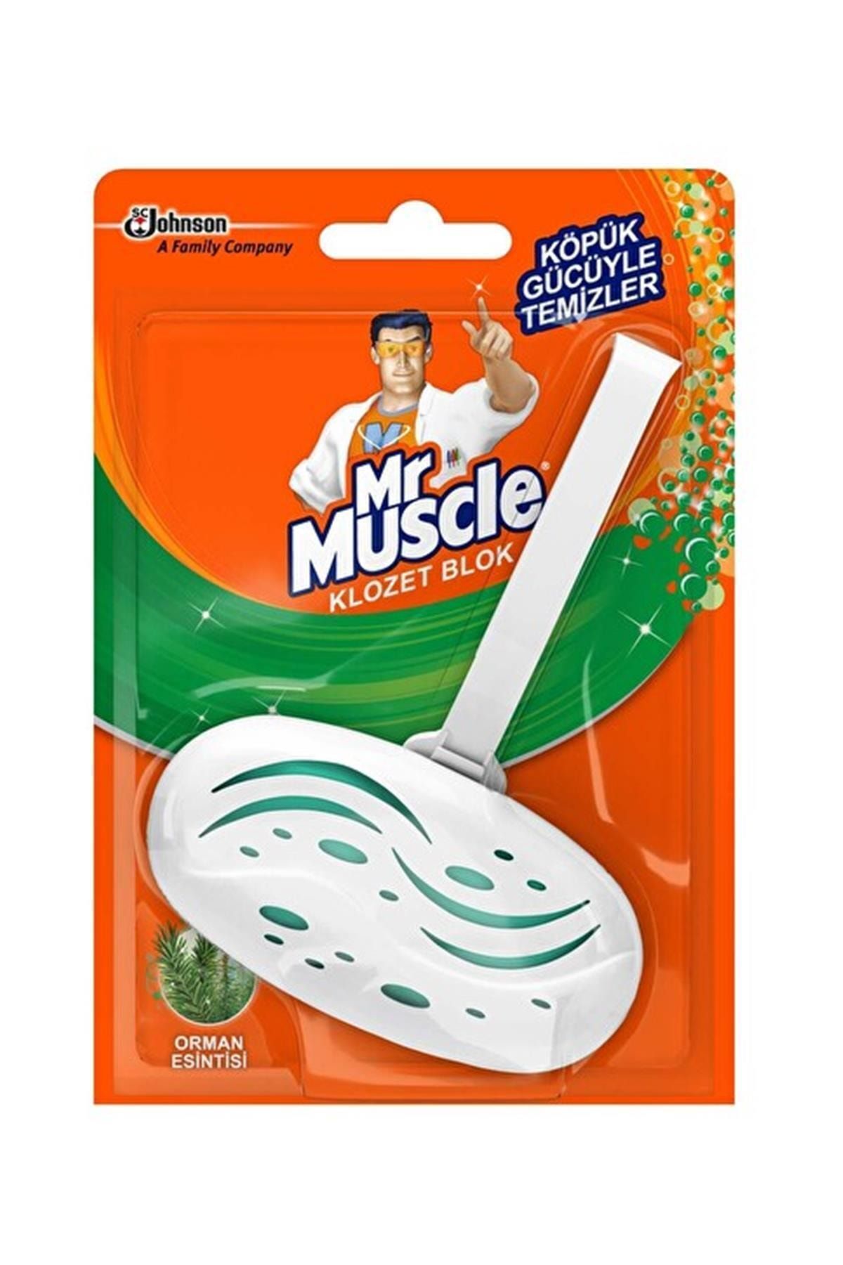 Mr. Muscle Mr.muscle Mr Muscle Klozet Blok Tuvalet Temizleyici Orman Esintisi 40g