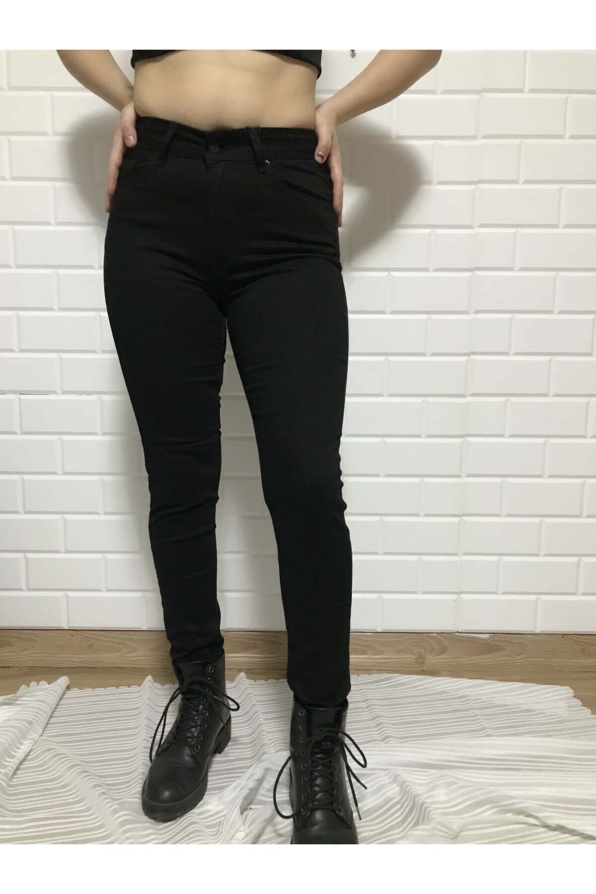 BULUTEX Siyah Kadın Skinny Jean