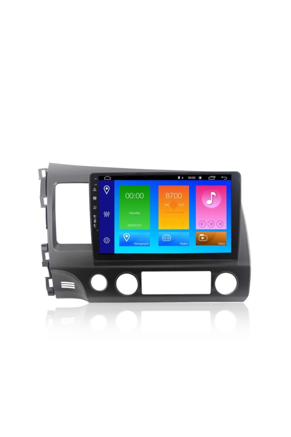 Navimex Civic Uyumlu Fd6 Android 10 Carplay Navigasyon Multimedya Ekran Oem Teyp Nav-9914