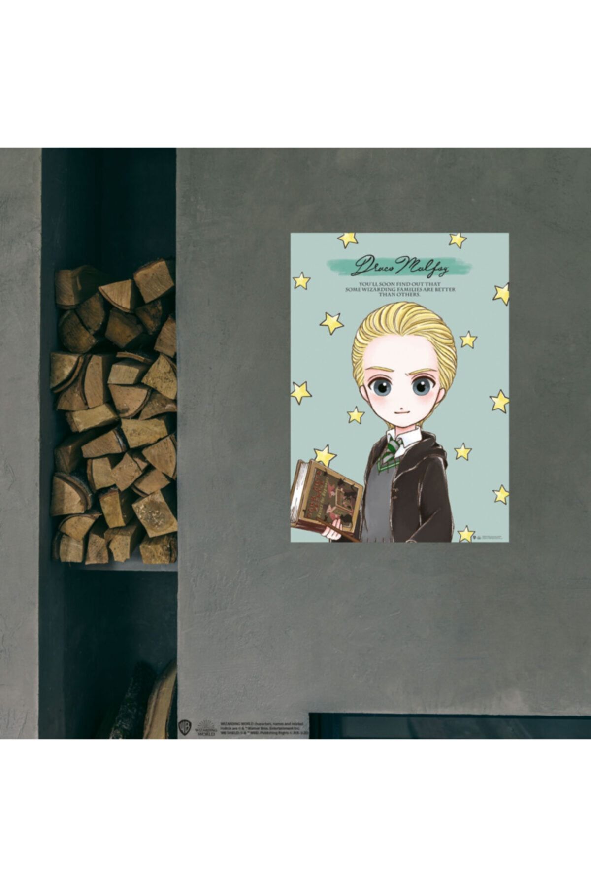 Sihir Dükkanı Draco Malfoy Manga Posteri Lisanslı Kuşe Kağıt Hd Baskı