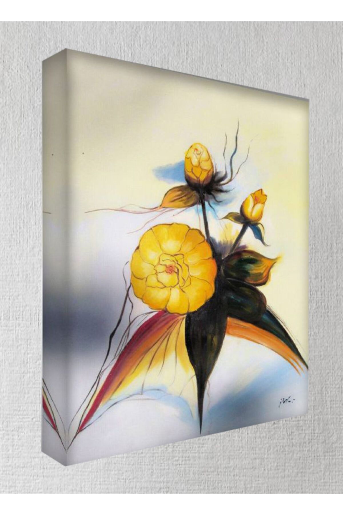 Lukas Kanvas Tablo - 60x90 Cm - Çiçek Resimleri - C59