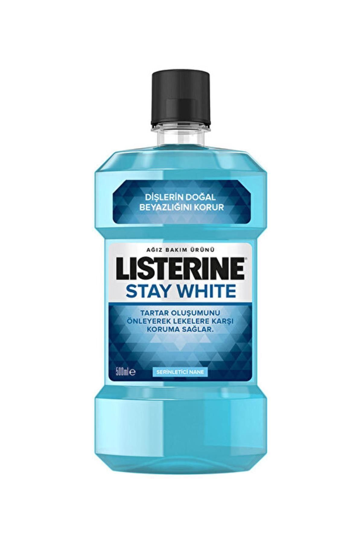 Listerine Stay White Serinletici Nane 500 ml
