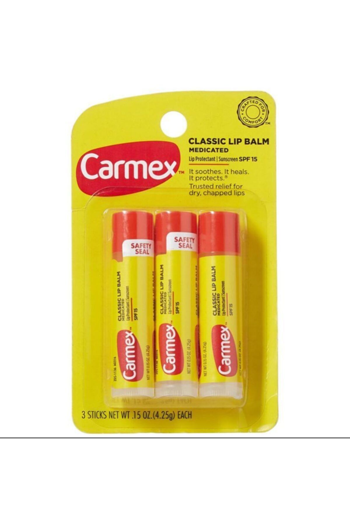 Carmex Classic 3’lü Lip Balm 3 X 4.25 G.