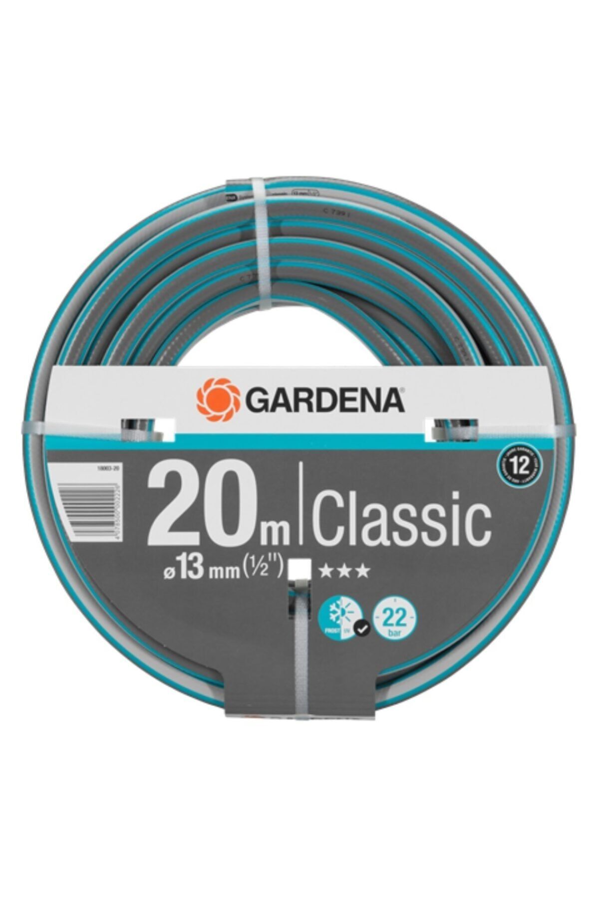 Gardena 18003 Classic Hortum 20  mt  1/2''