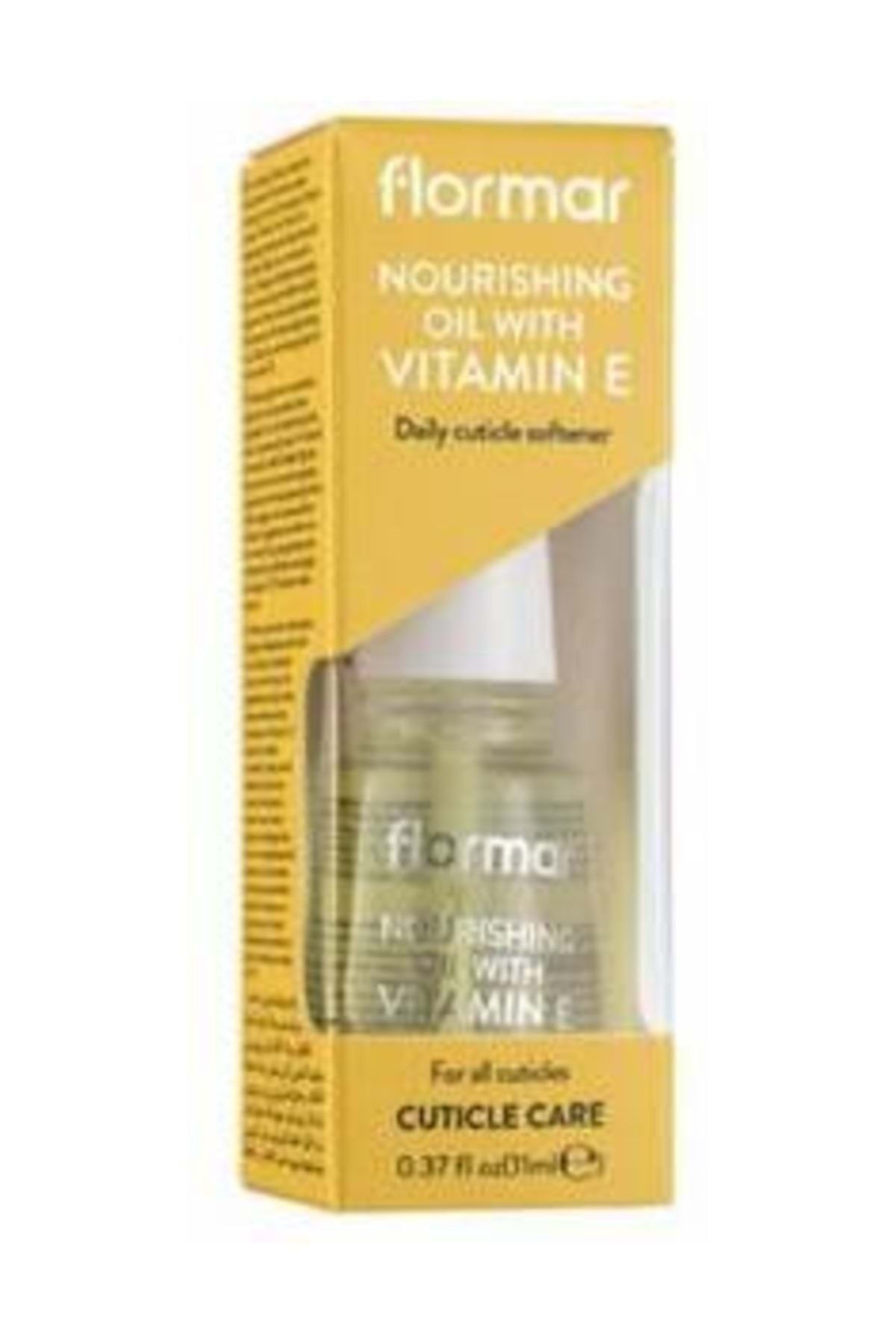 Flormar Nourishing Oil With Vitamin E - Tırnak Bakım Yağı 11m