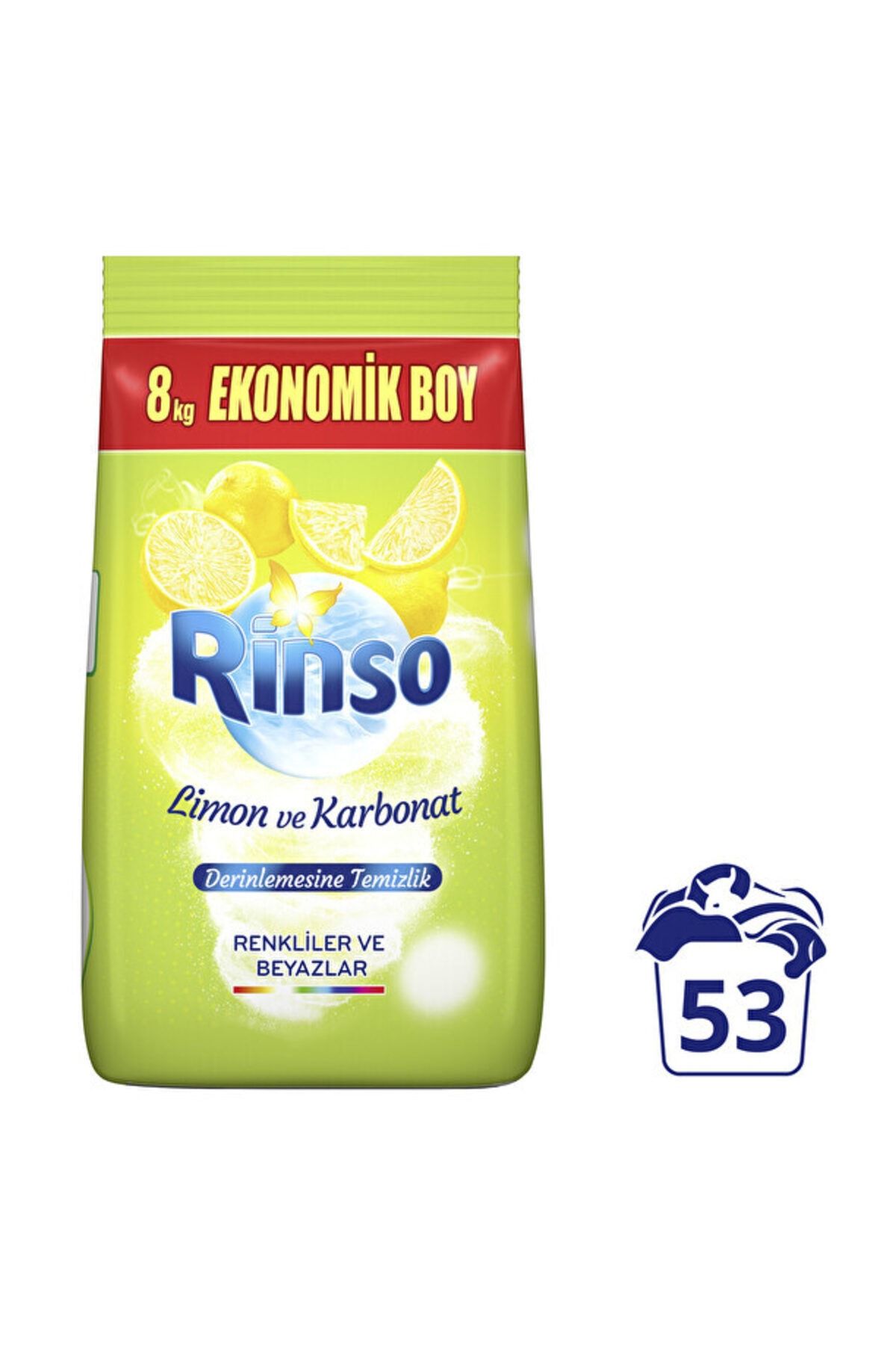 Carrefour Rinso 8 kg Doğal