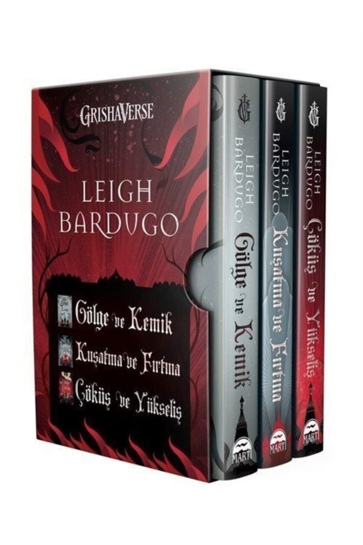Martı Yayınları Leigh Bardugo Seti 3 Kitap Takım