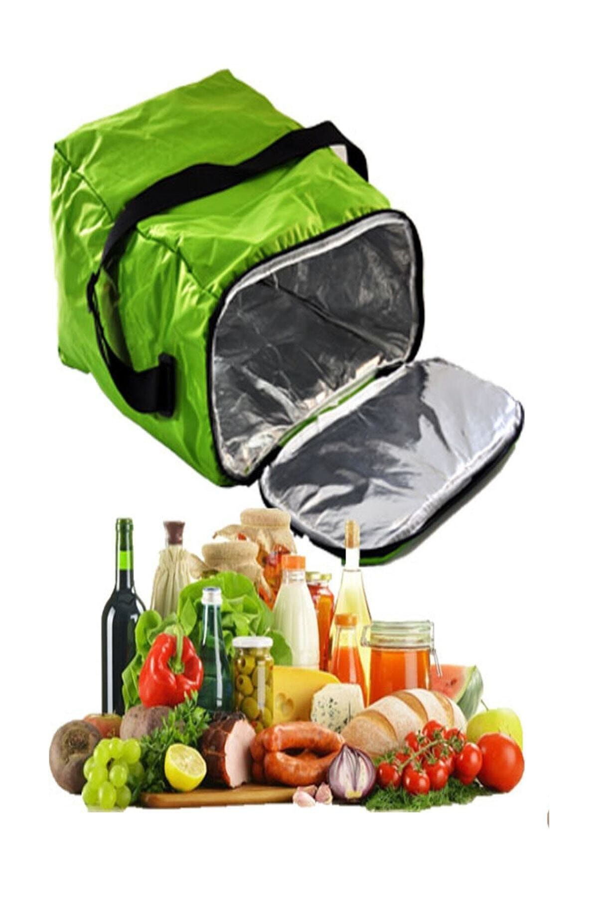 Carneil 40 Litre Sıcak Soğuk Korumalı Piknik Gıda Taşıma Kamp Mutfak Eşya Soğutucu Buzluk Çanta