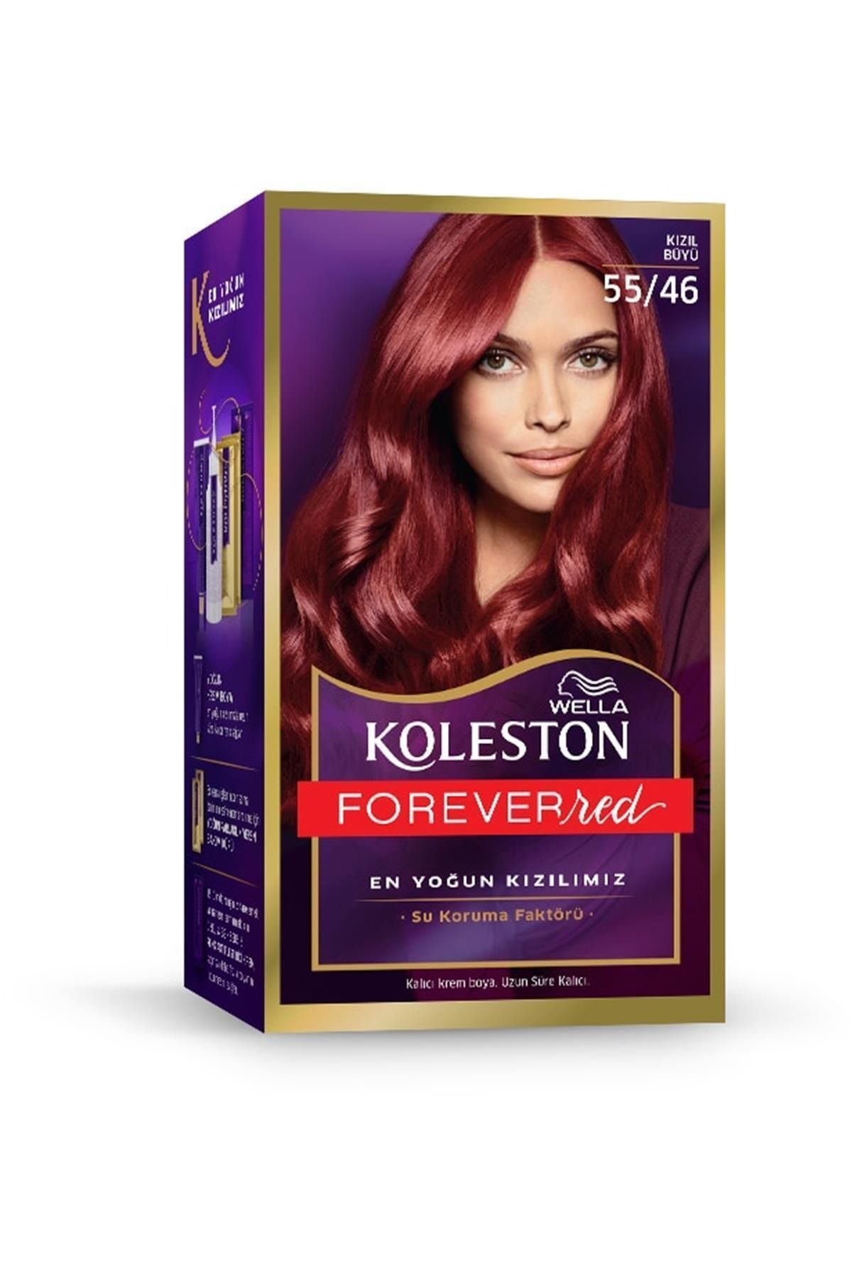 Wella Kit Forever Red Saç Boyası 55/46 Kızıl Büyü