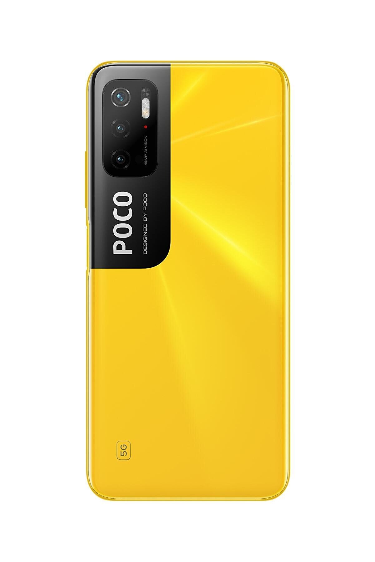 POCO M3 Pro 5G 4GB + 64GB Sarı Cep Telefonu (Xiaomi Türkiye Garantili)