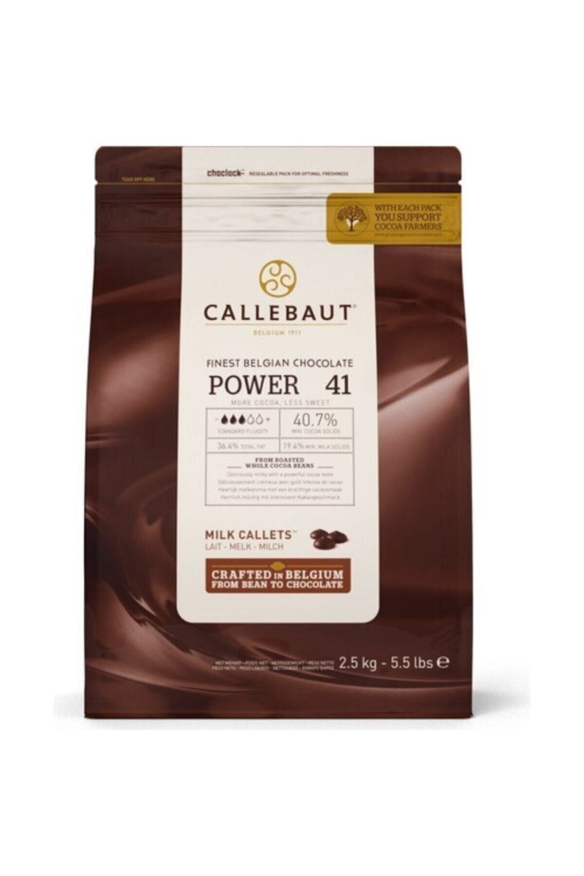 Callebaut Güçlü 41 Yoğun Sütlü Drop 2,5 kg