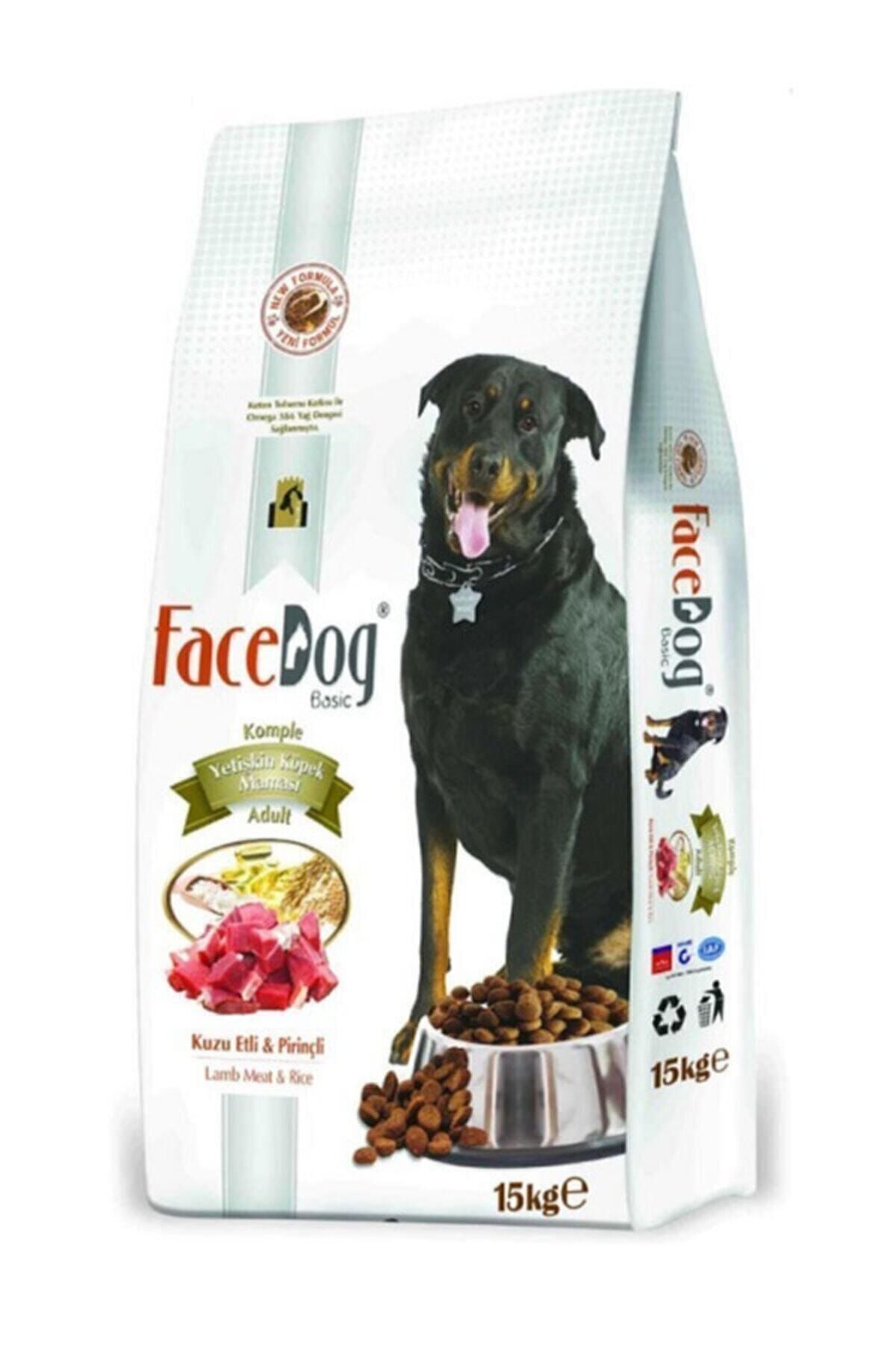 Face Dog Basic Kuzu Etli Yetişkin Köpek Maması 15kg
