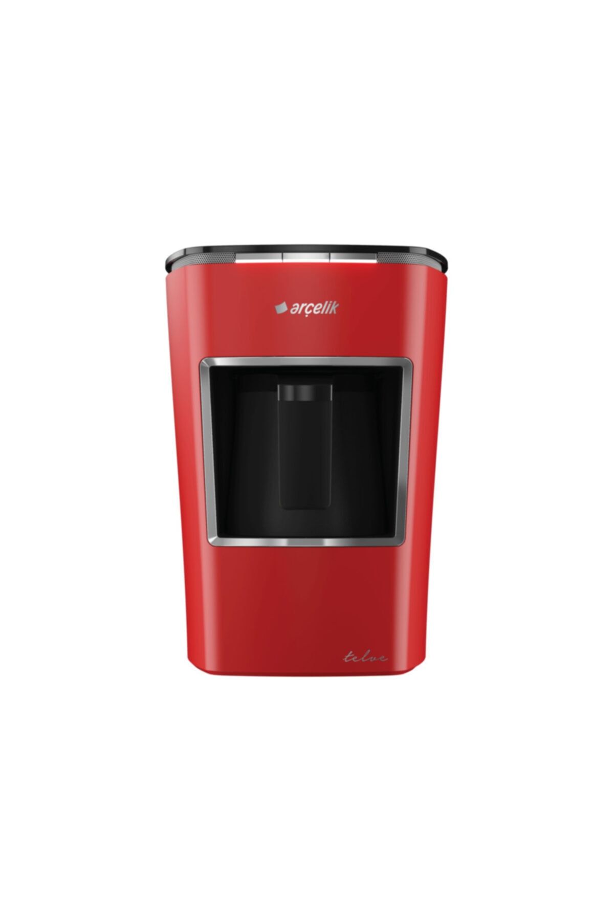 Arçelik K 3400 Kırmızı Midi Telve Türk Kahvesi Makinesi