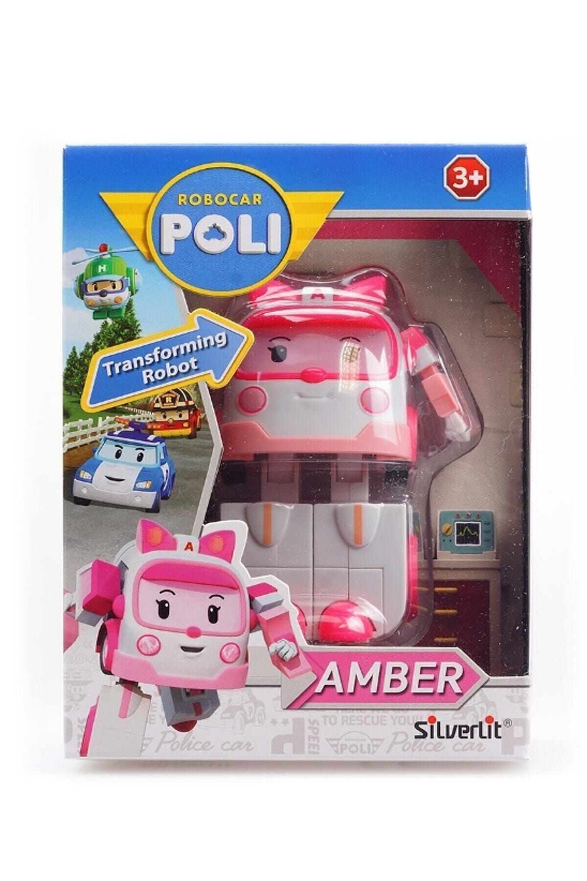 Poli Robocar Poli Transformers Robot Figür Amber