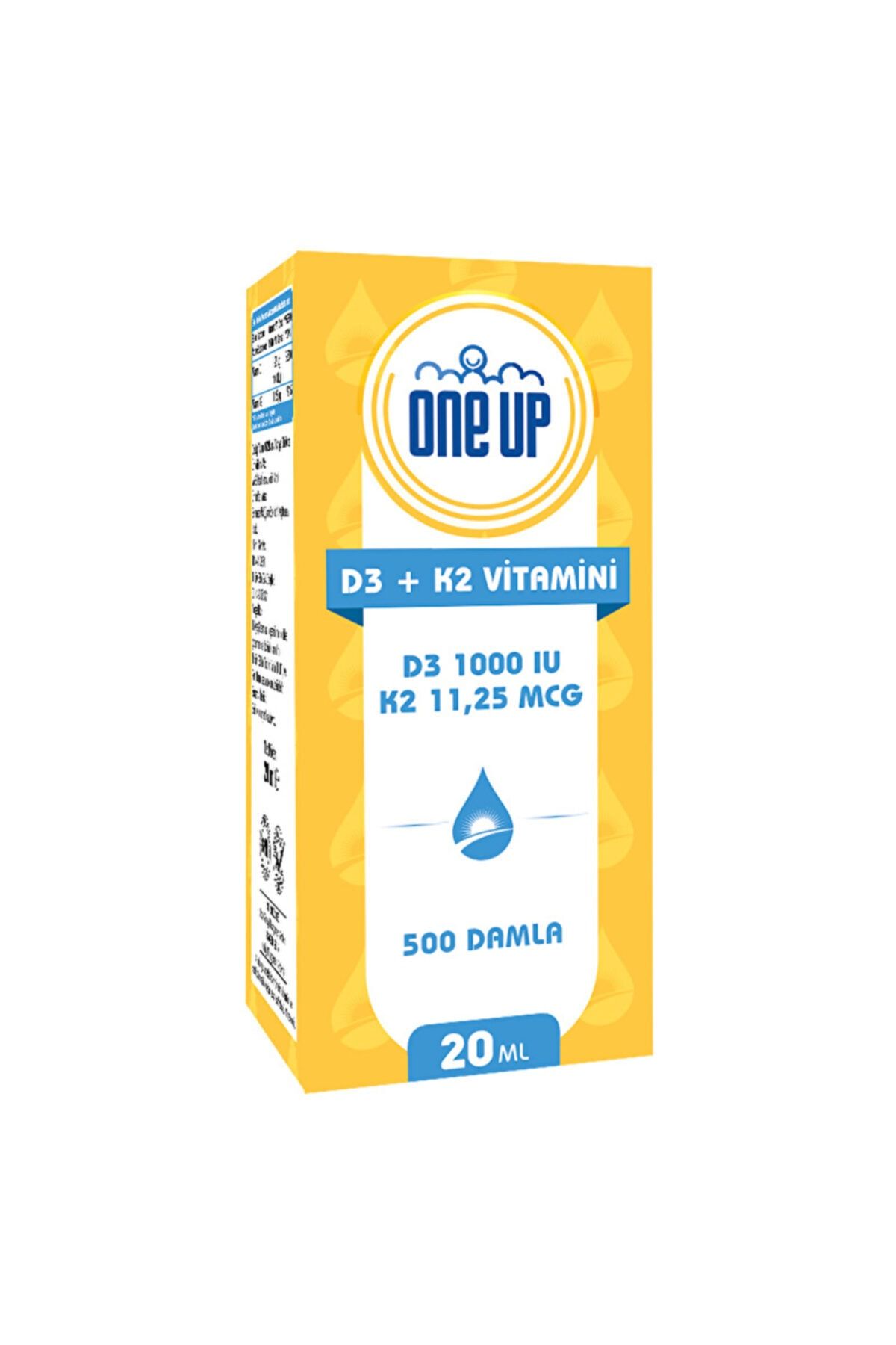 One Up D3 K2 Vitamini 20 ml Damla