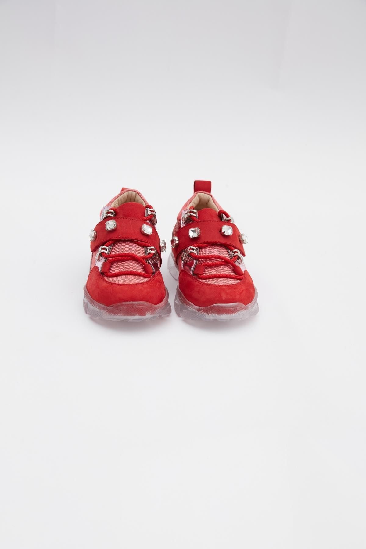 BG Baby Kız Bebek Kırmızı Ayakkabı 21fw0bg2035