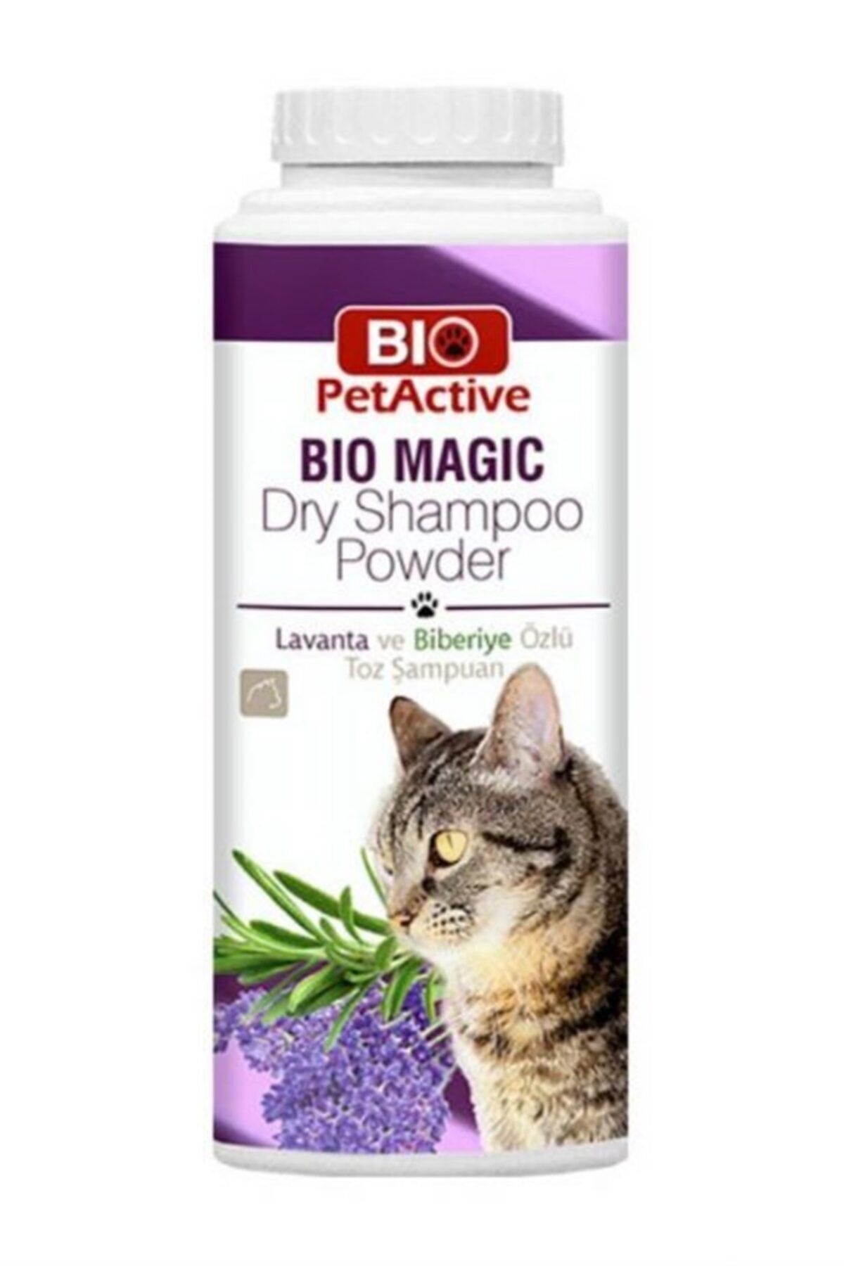 Bio PetActive Lavanta Özlü Toz Şampuan Kedi Için 150gr