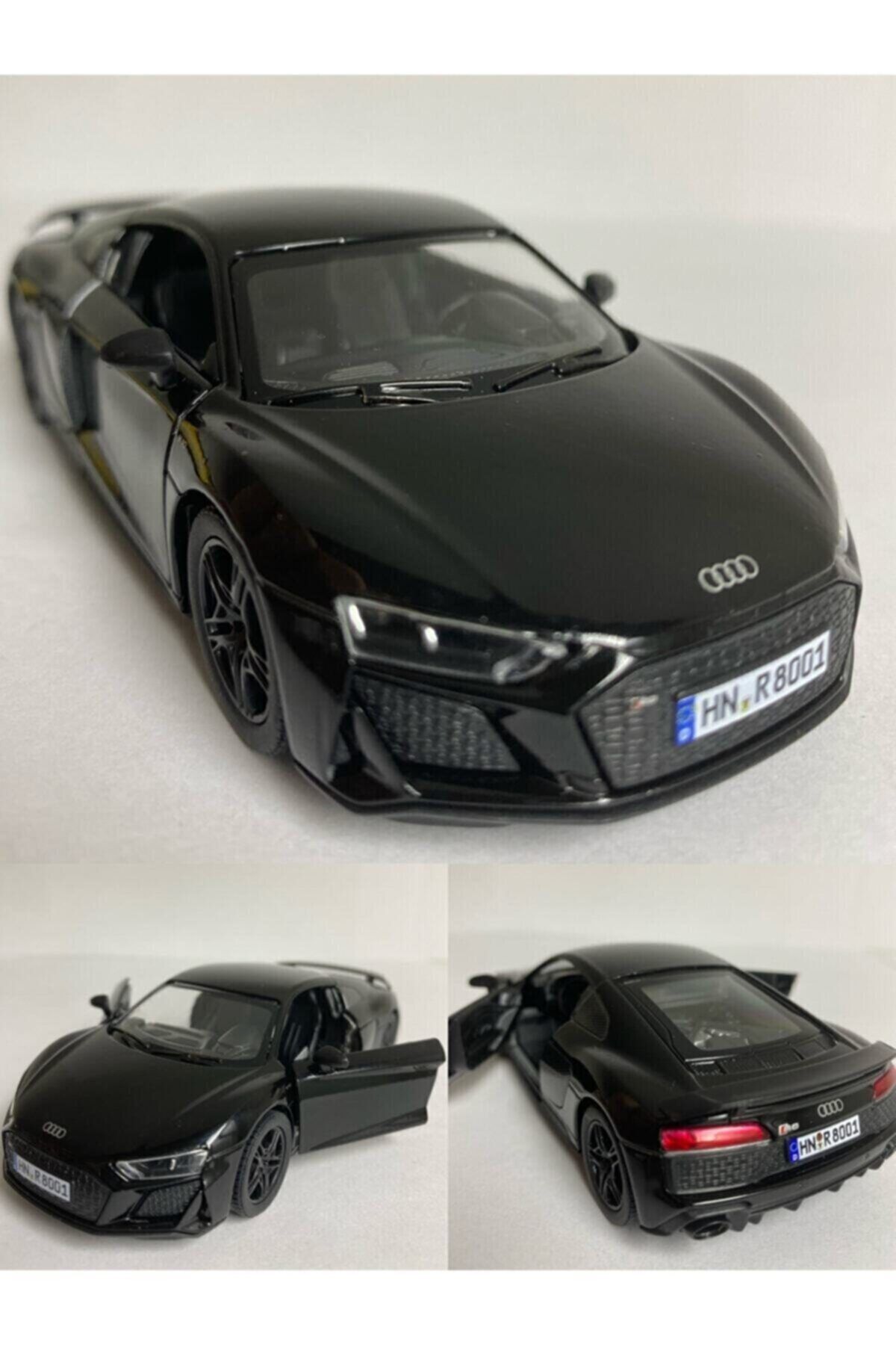 Kinsmart 2020 Audi R8 Coupe - Çek Bırak 5inch. Lisanslı Model Araba, Oyuncak Araba 1:36