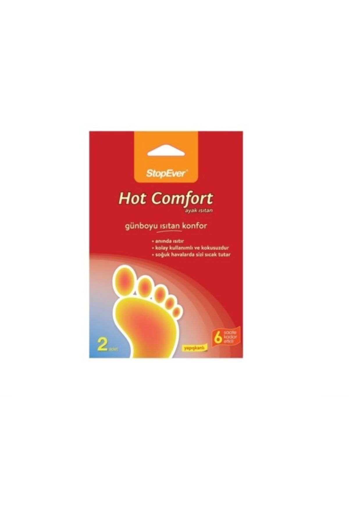 StopEver Hot Comfort Ayak Isıtan 2'li Paket