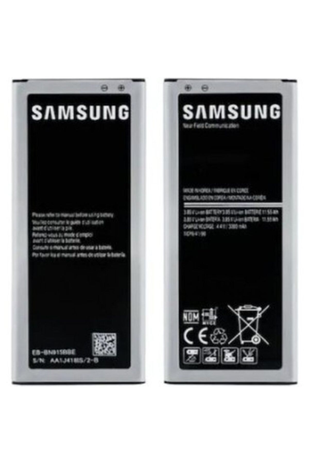 lider gsm Samsung Note 4 Edge Batarya