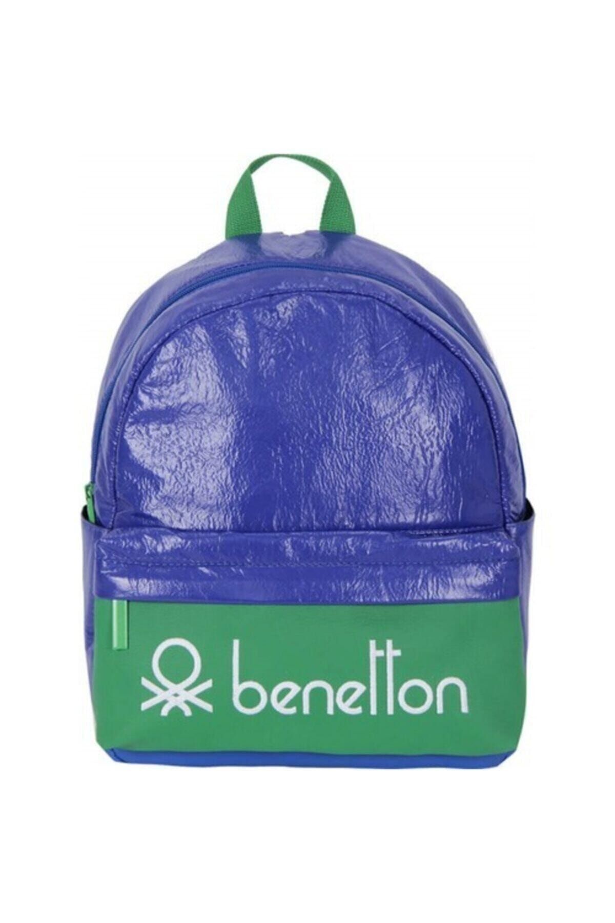 Benetton Anaokulu Çantası Mavi