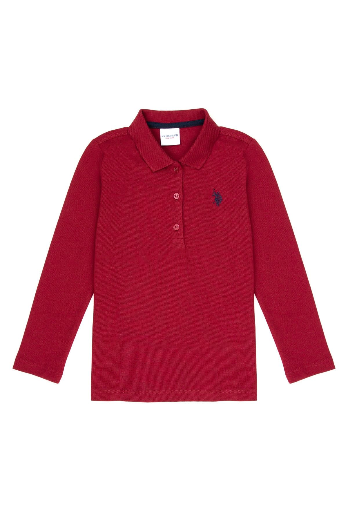 U.S. Polo Assn. Kırmızı Kız Çocuk Sweatshirt