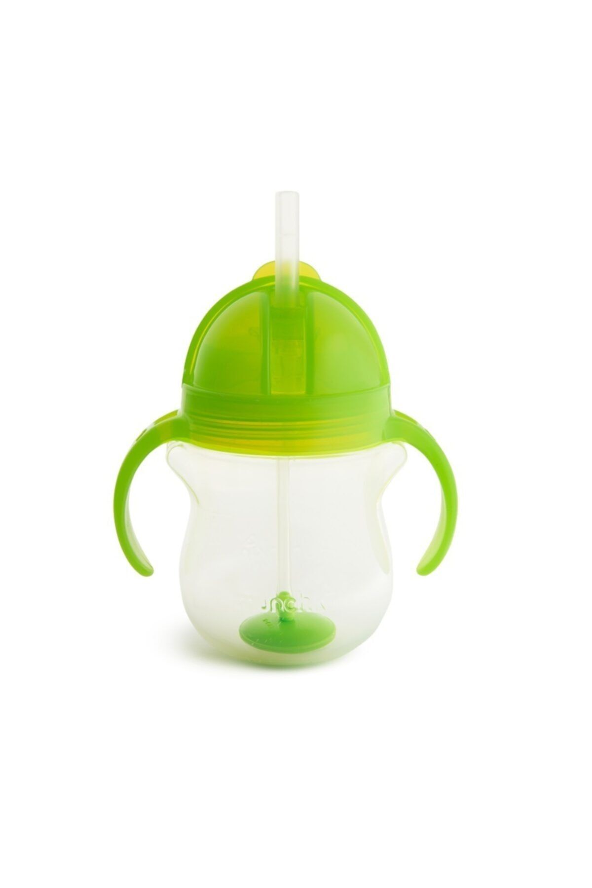 Munchkin Tıklama Kilitli Uçlu Pipetli Alıştırma Bardağı, 6ay , 207ml, Yeşil, 1 Adet