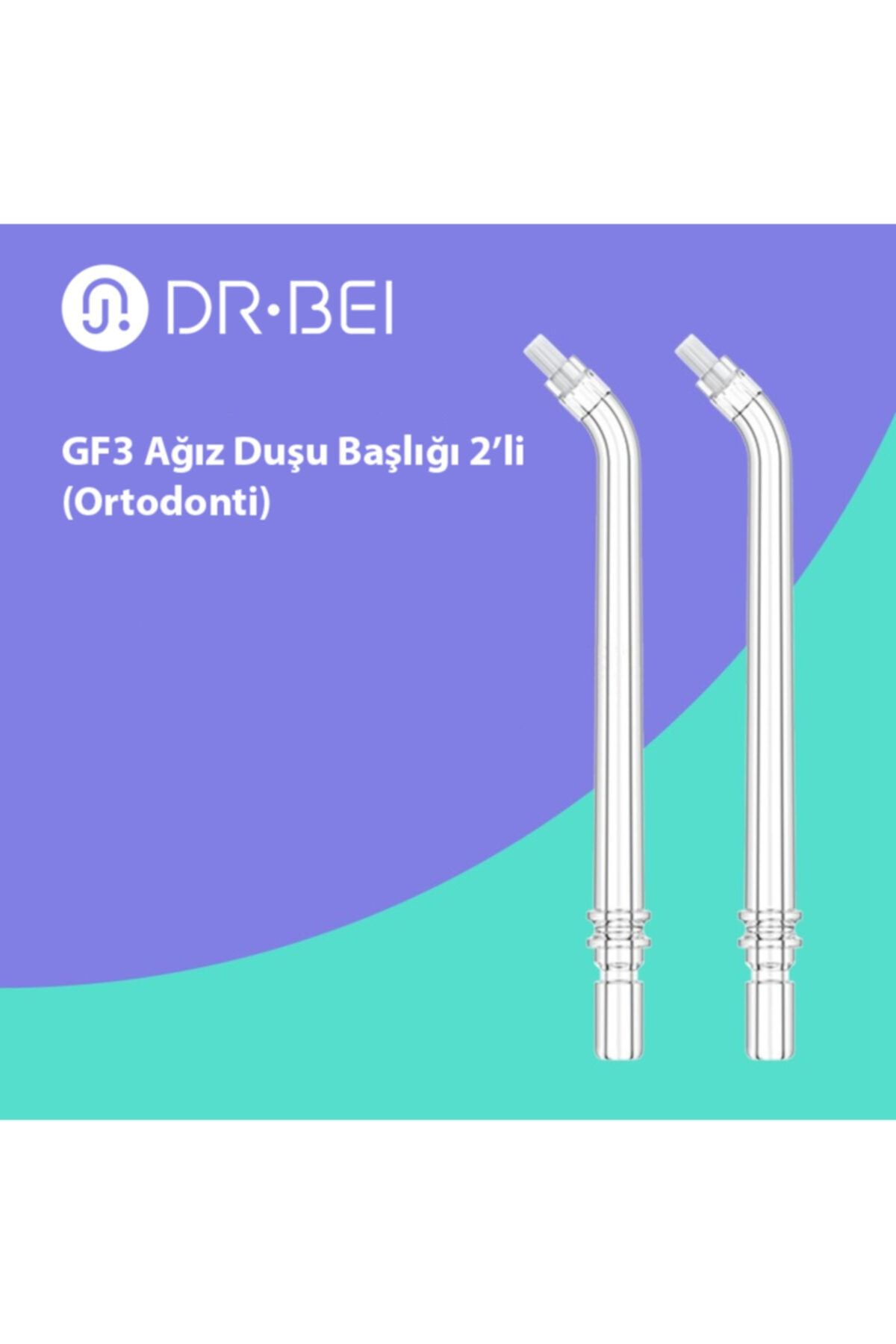 Dr.Bei Gf3 Ağız Duşu Başlığı 2'li (ortodonti)