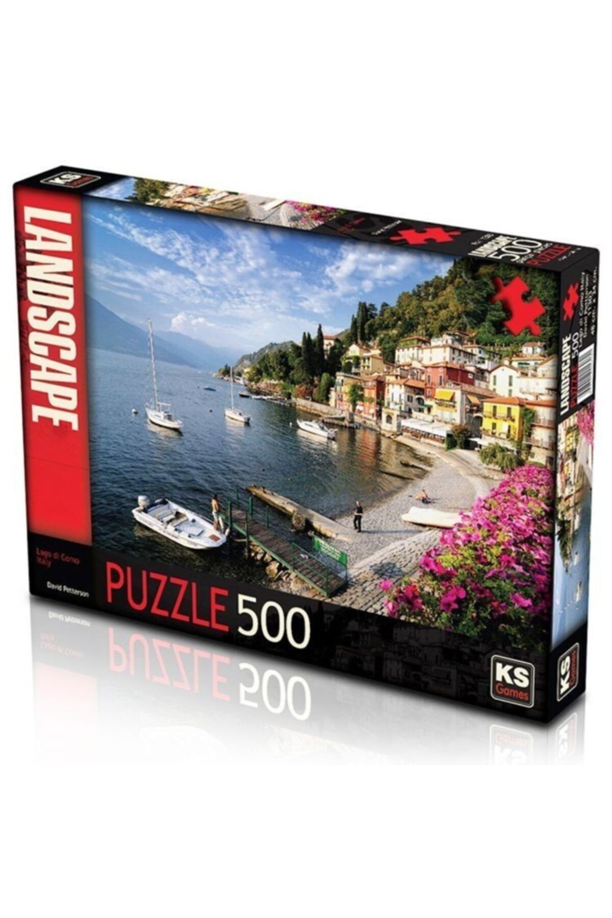 Ks Games 500 Parça Lago di Como İtaly Puzzle
