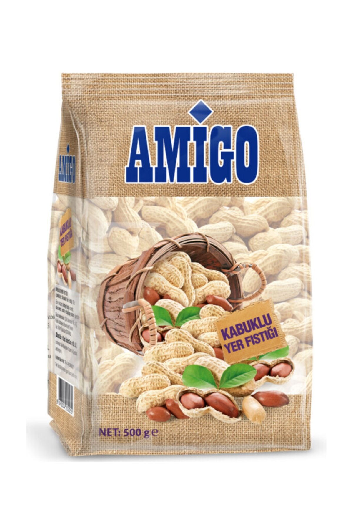 Amigo Kabuklu Yer Fıstığı 500 gr