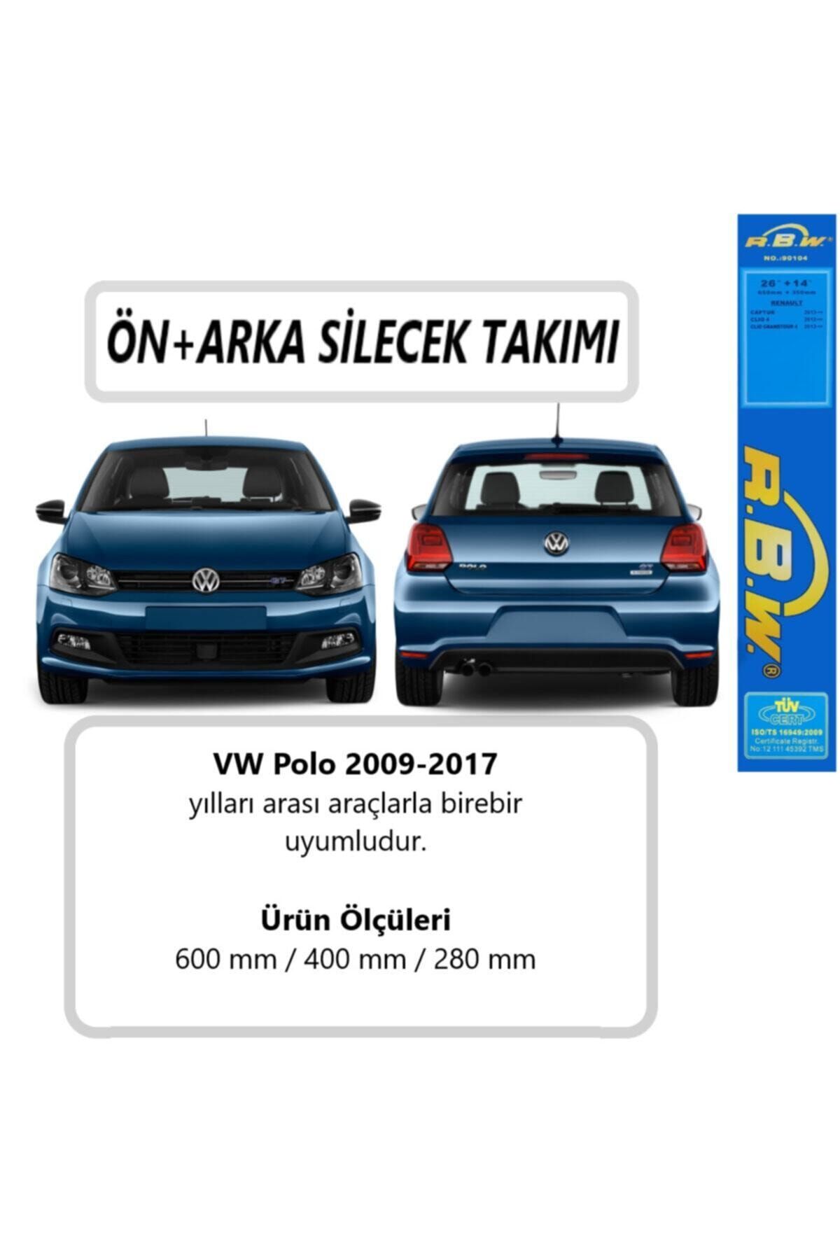 Rbw Volkswagen Polo Ön+arka Muz Silecek Takımı (2009-2017)