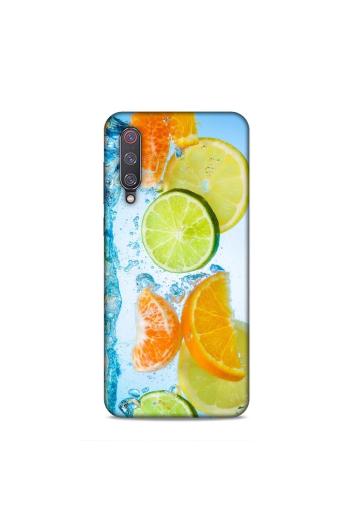 Pickcase Xiaomi Mi 9 Kılıf Desenli Arka Kapak Limonlar