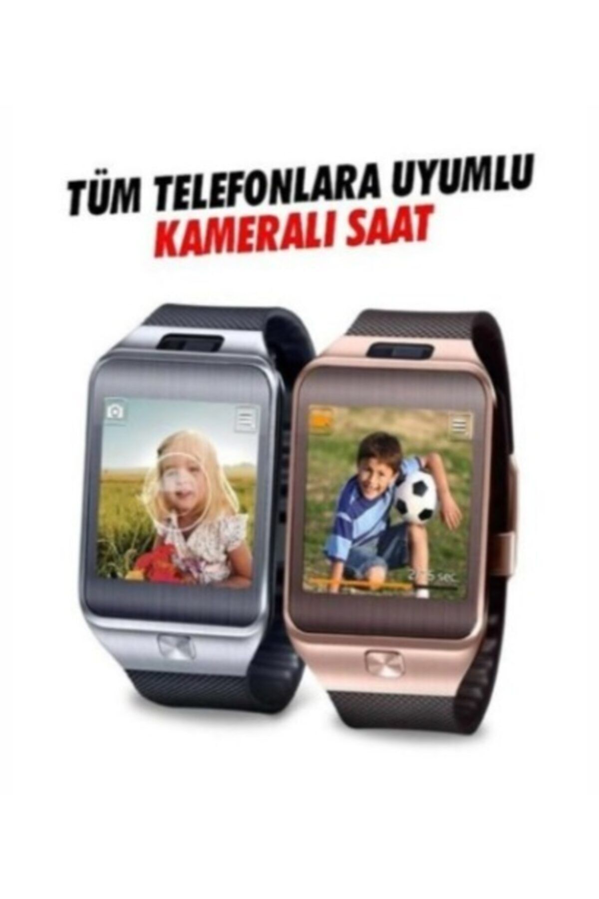 Platoon Dz09 Akıllı Saat Smart Watch Sim Kartlı Btk Imei Kayıtlı Türkçe Dz09