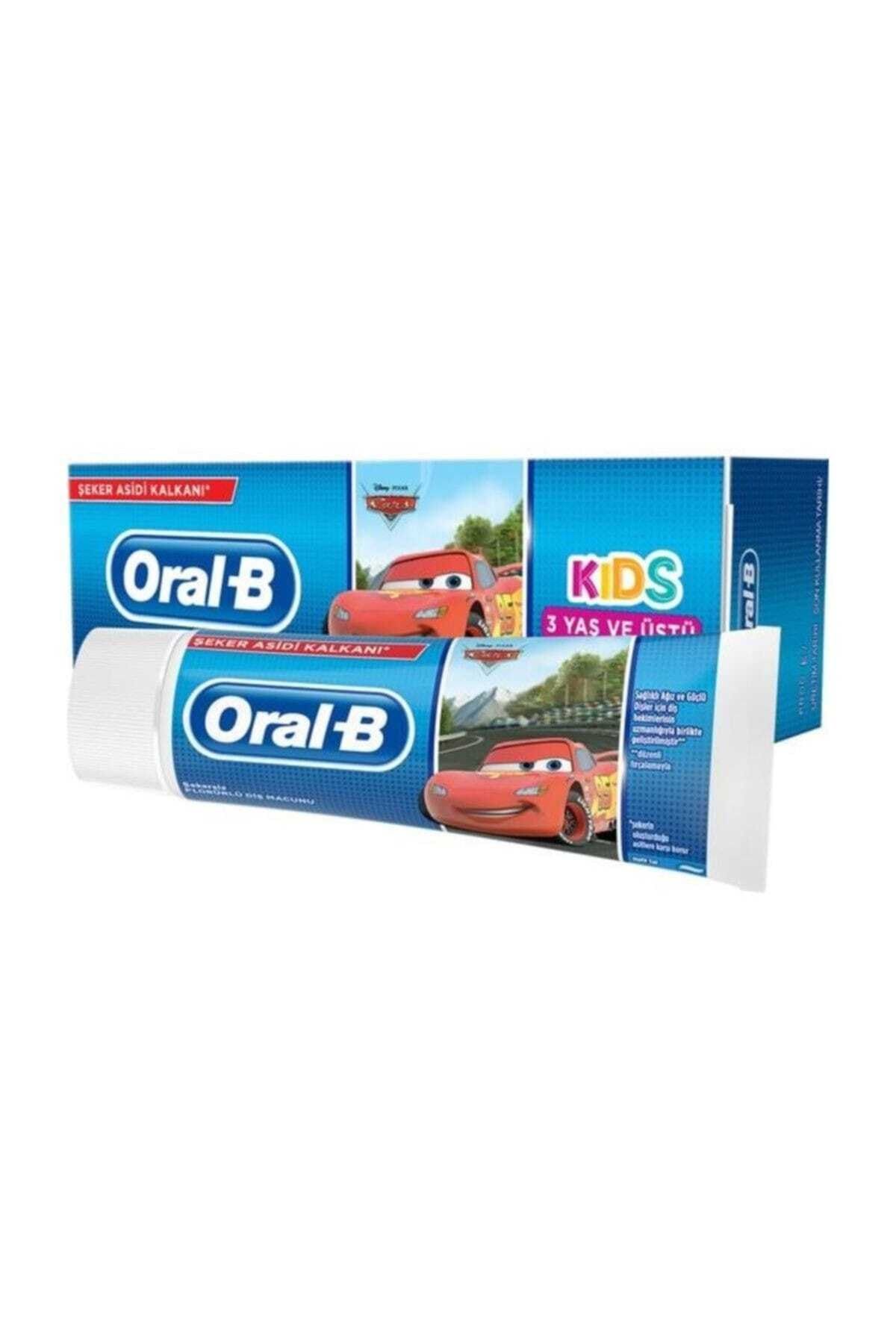 Oral-B Unisex Çocuk Stages Diş Macunu Frozen/Cars 75Ml