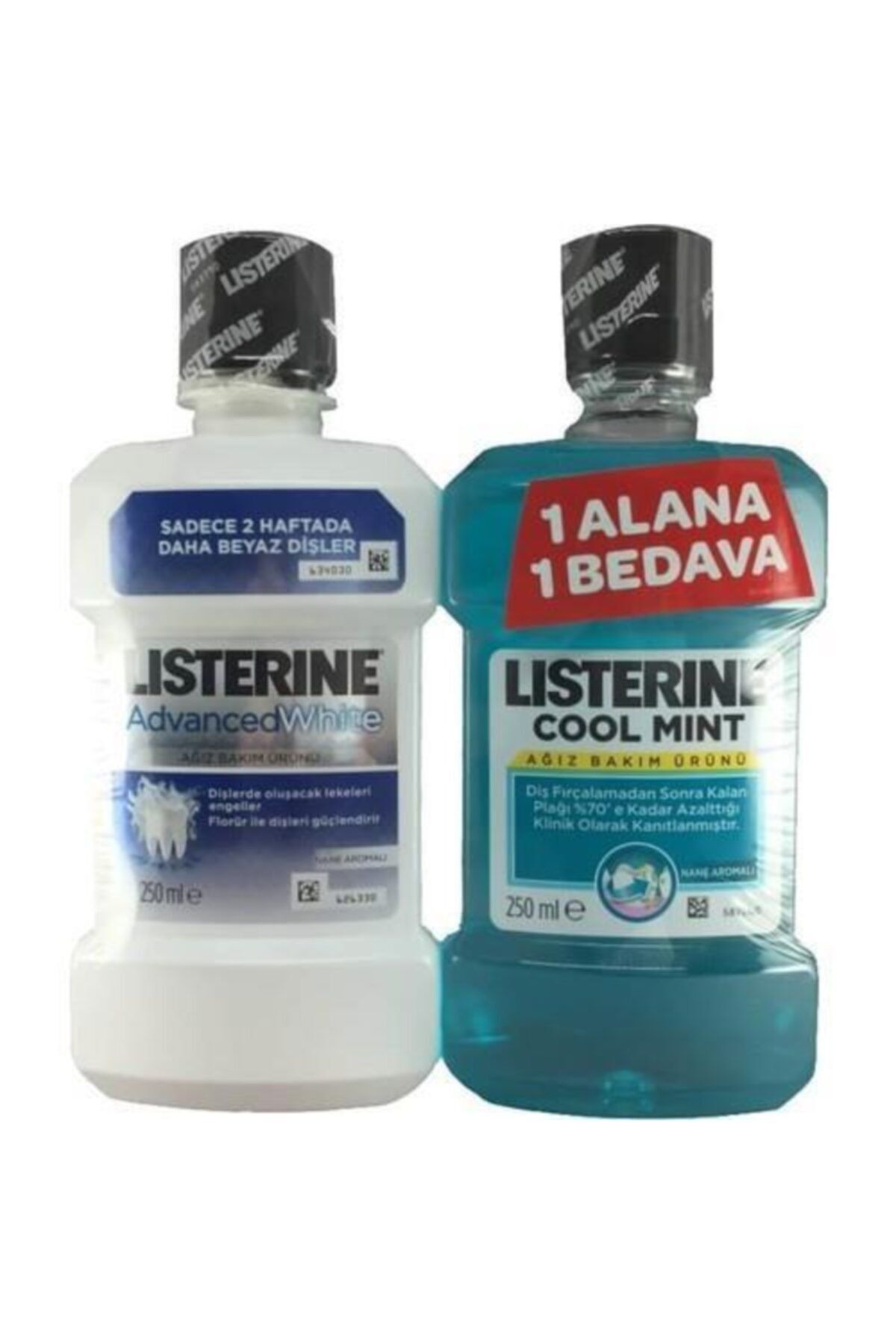 Listerine Advanced White Ağız Çalkalama Suyu 250 ml