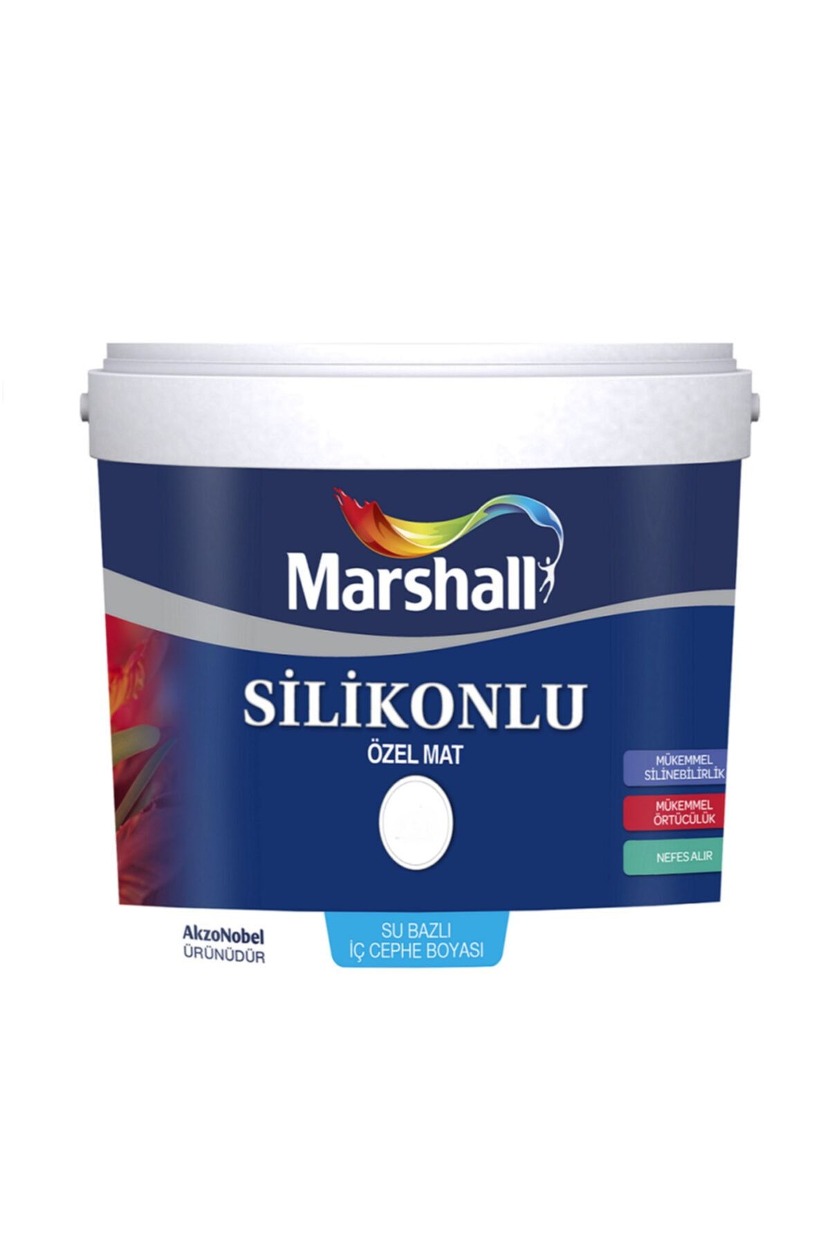 Marshall Silikonlu Özel Mat Duvar Boyası 0,75 L / 1 Kg Mermer Tozu