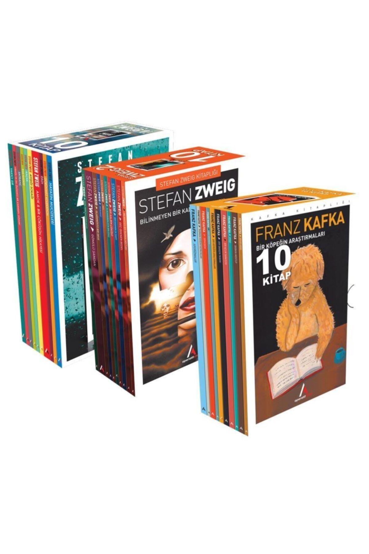 Aperatif Kitap Yayınları Stefan Zweig Serisi 1-2 Ve Franz Kafka 30 Kitap