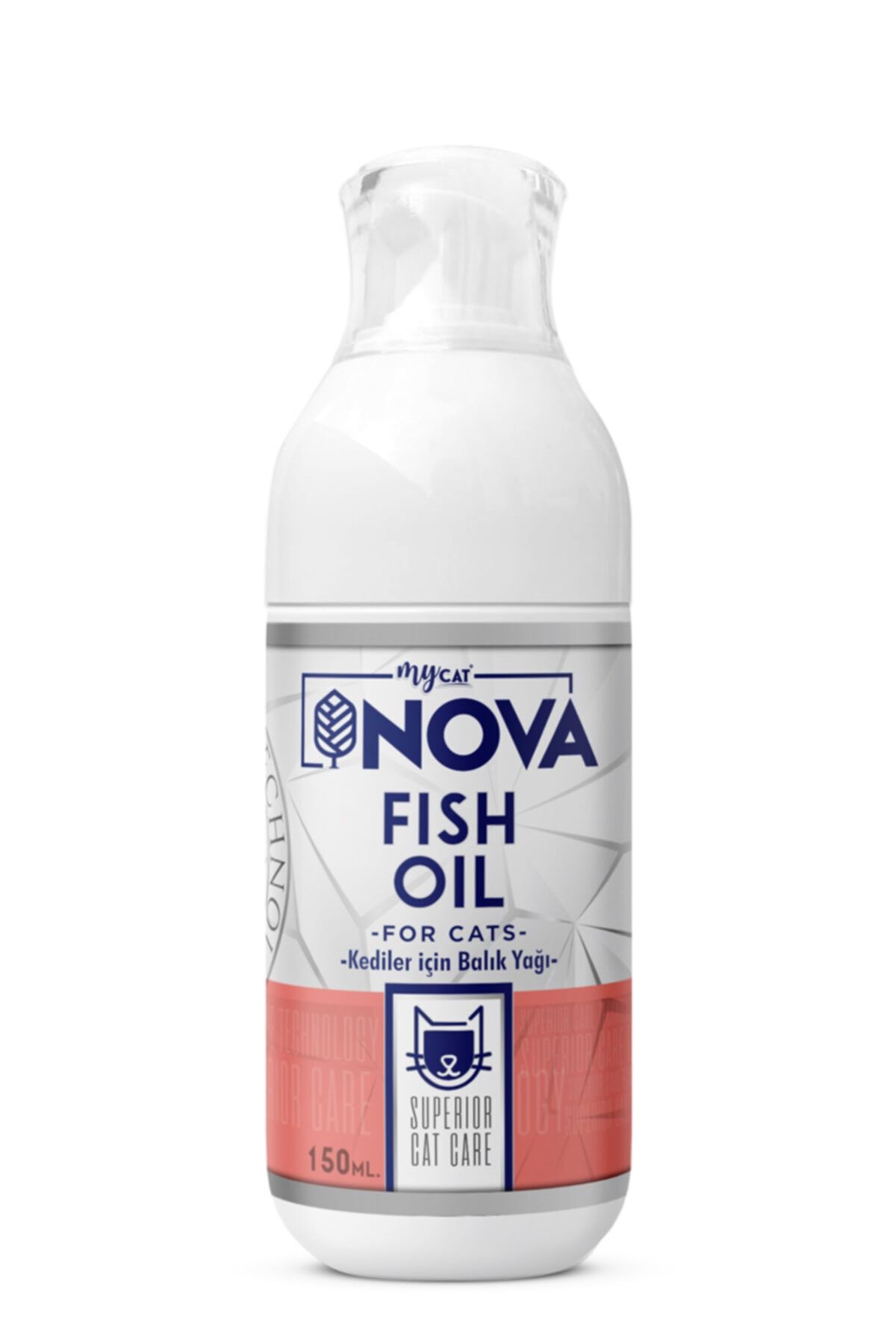 Nova Kediler Için Balık Yağı 150ml