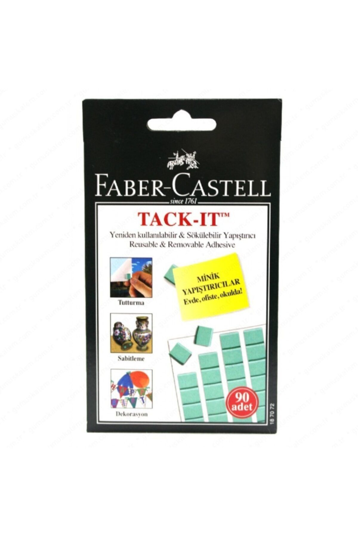 Faber Castell Tack-it (patafix) 90 Adet Yeşil
