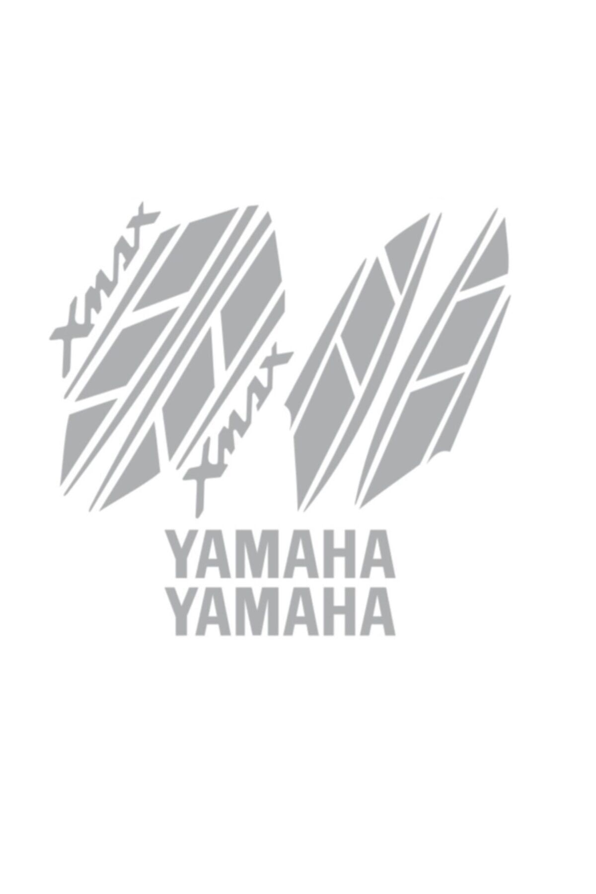 Gogo Yamaha Xmax 250 Sticker Seti Komple, Xmax 250 Sticker Gri (2015-16-17-2018)