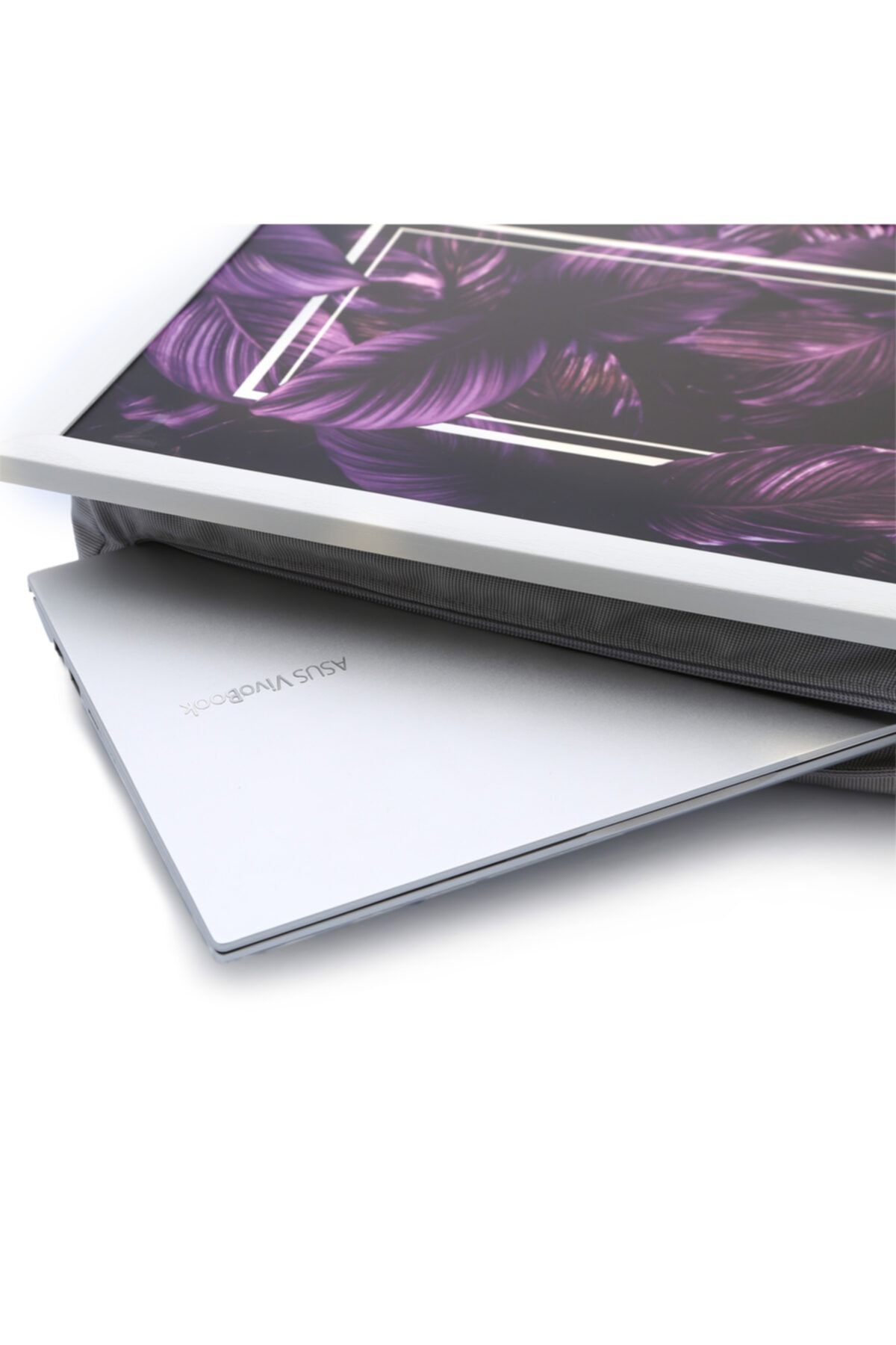 Yedi Home&Decor Purple Leaves Yeni Dizayn Laptop Tepsi