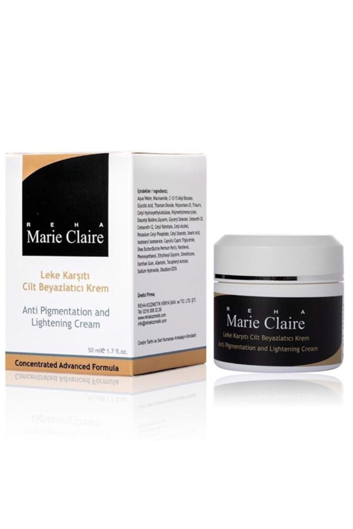 Marie Claire Reha Leke Karşıtı Cilt Beyazlatıcı Krem Anti Pigmentation And Lightening Cream