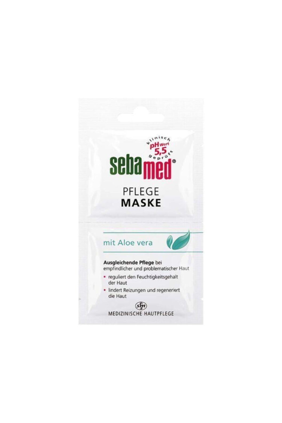 Sebamed Yüz Bakım Maskesi Aloe Vera 2'li 5 ml