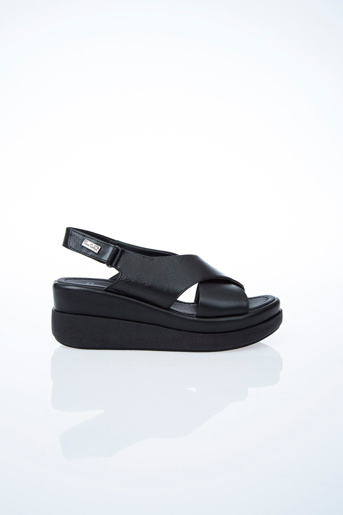 Pierre Cardin Pc-6510 Siyah Kadın Sandalet
