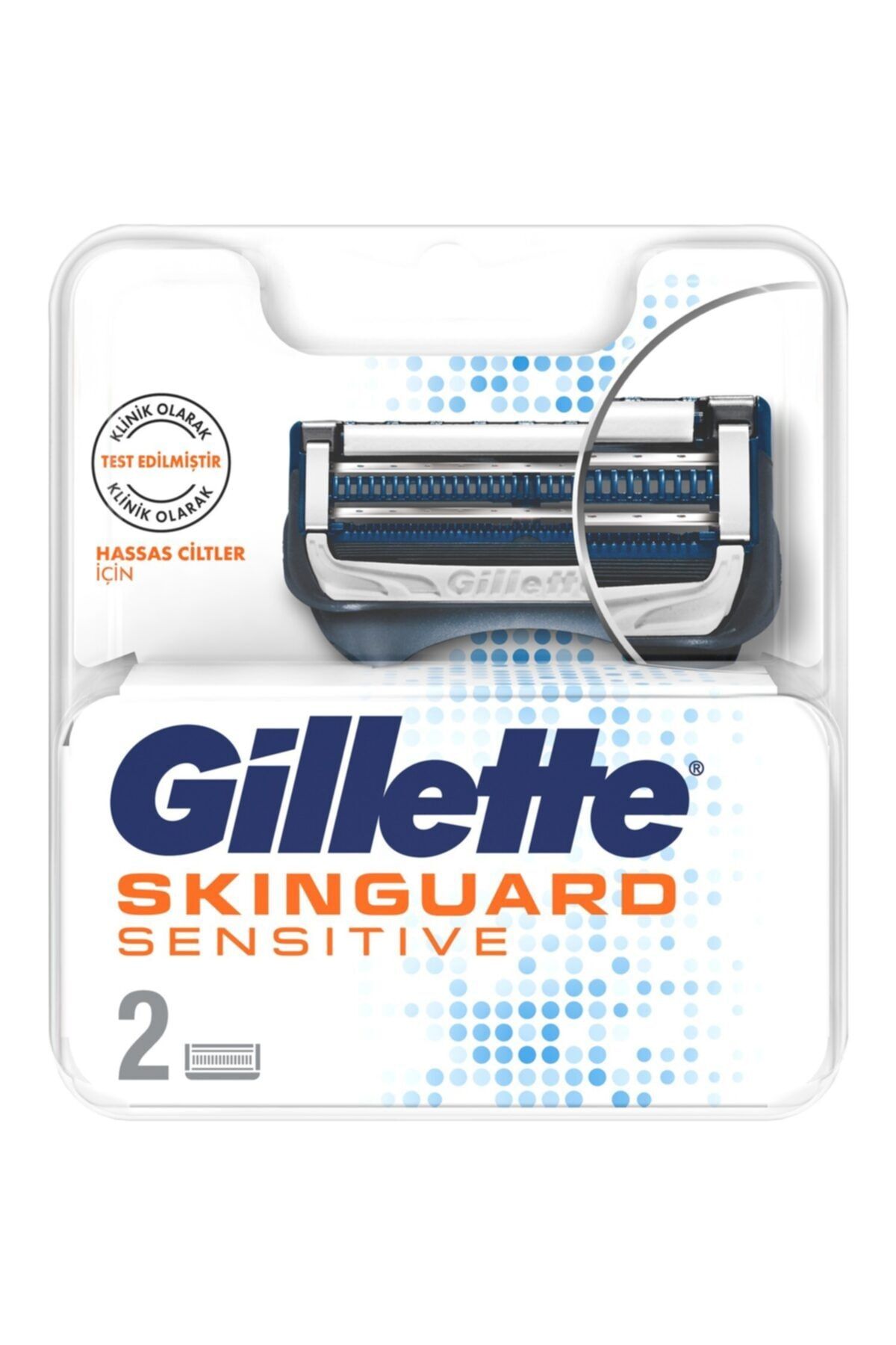 Gillette Skinguard Sensitive Yedek Tıraş Bıçağı 2'li Kartuş